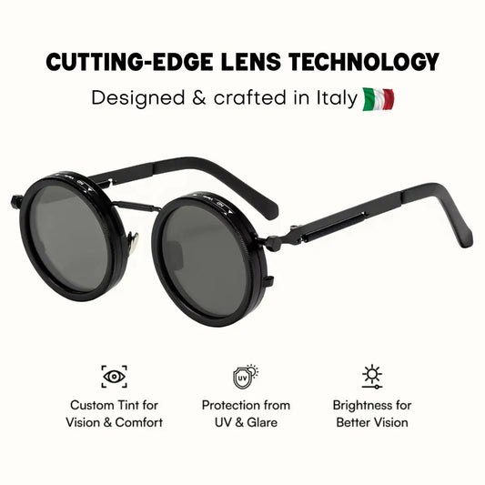 Gafas de sol con tinte ajustable